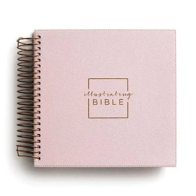 Pink NIV Illustrating Bible, Spiral-bound